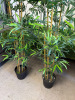 2 x Faux Bamboo. Size Approx 6ft. - 2