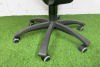 Paltrona Frey Designed by FA Porsche Red Leather & Black Frame Office Swivel Chair. - 5