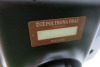 Paltrona Frey Designed by FA Porsche Red Leather & Black Frame Office Swivel Chair. - 6