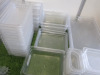 62 x Cambro Clear Trays to Include: 11 x 24L 1/1 x 200mm, 7 x 18L 1/1 x 150mm, 12 x 12L 1/1 x 100mm, 5 x 6L 1/1 x 65mm, 8 x Assorted Size 1/2, 15 x 2L 1/3 x 65mm & 5 x 0.75L 1/9 x 100mm, Comes with 5 x 10CWD Inserts.