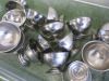 19 x Stainless Steel Ice Cream Desert Bowls. - 2
