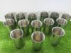 14 x Polished Stainless Steel Wine Coolers. - 2