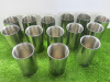 14 x Polished Stainless Steel Wine Coolers. - 2