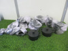 10 x Cast Iron Pots (4 x 2.5") & 12 x Lids.