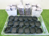 98 x Revol Made in France, Black Cast Sauce/Dipping Pots, BC 1207. Size 2.3 x 2.5 x 1.5".