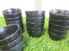 18 x Ceramic Black 2" Dipping/Sauce Pots. - 3