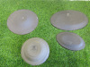 286 x Pieces of Sofia Ceramics London Crockery to Include: 39 x 15 x 10" Platers / 40 x 12 x 7.5" Platers / 54 x 8 x 5" Platers / 100 x 9" Starter Bowls / 47 x 7" Bowls & 6 x 7" Dishes (As Viewed). - 4