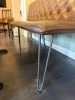 3 x Brown Faux Leather Button Back Padded Benches to Include: 2 x W175cm & 1 x W135cm. - 4