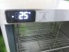 Precision Single Door Stainless Steel Undercounter Fridge, Model HPU150 with Key. Size H82 x W60 x D63cm. - 3