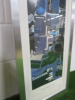Glazed, Mounted & Framed Picture of "World Trade Centre". Photographed by James Blakeway. Size 113 x 34cm. - 4