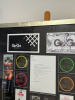 Gio Goi 'It Is What It Is" Framed & Glazed Collage of Promotional Materials & Letter. Size H118 x W88cm. - 5