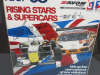Poster of Avon Tyres British GT/F3 Racing at Rockingham 2008 with 7 Autographs. Framed & Glazed 46cm x 58cm. - 2