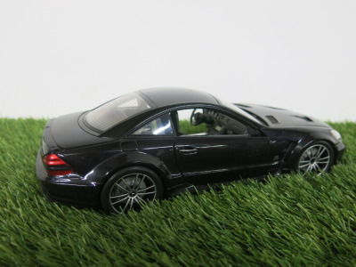 Pauls Model Art Mercedes SL 65 AMG Black Series 1/18 Model. NOTE: missing door.