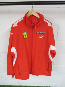 Puma Ferrari 360 Challenge Rain Jacket, Size UK L.