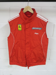 Fila Ferrari 360 Challenge Body Warmer, Size USA S.