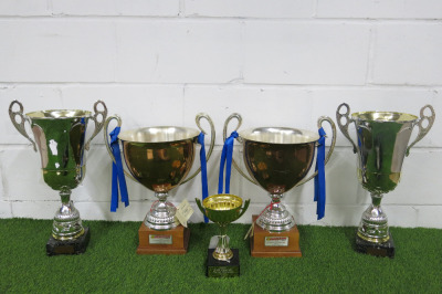 5 x Ferrari Trophies. (As Viewed/Pictured).