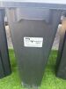 3 x Jantex Slim Black 80L Bins. - 2