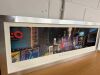 Framed Print of "New York New York" Times Square. Photographed by James Blakeway. Size 118 x 40cm. - 3