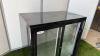 Alexa 2 Sliding Glass Door Back Bar Cooler, Model LG-208S, YOM 2021. Size H90 x W90 x D50cm. - 2