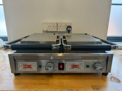 Buffalo Counter Top Double Contact Grill, Model FC386-02.