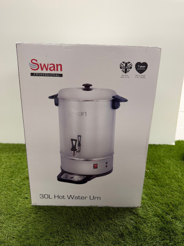 Swan 30L Hot Water Urn, in Original Box.