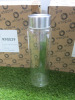 24 x Boxed Utopia Atlantis Glass Lidded Water Bottles, 1L. - 2