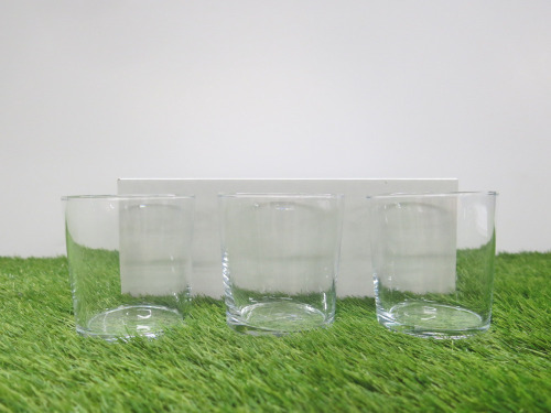 54 (18 Boxed) x Clear Drinking Glasses.