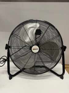Daewoo Black Floor Fan.