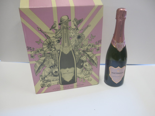 Case of 6 Bottles of Hattingley Rose English Sparkling Wine