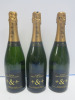 3 x Bottles of Cava Brut Selection Sparkling Wine