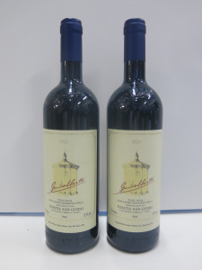 2 x Bottles of Guidolberte Toscana 2023 Red Wine (Italian).