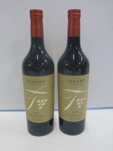2 x Weingut Tement 2015 Red Wine.