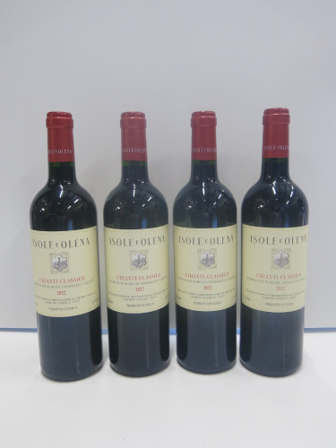 4 x Bottles of Isole E Olena Chianti Classico Red Wine, 2022.