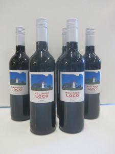 6 x Bottles of Molinico Loco Monastrell Red Wine.