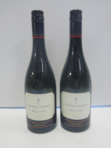 2 x Bottles Craggy Range Pinot Noir, 2024