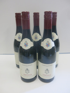 5 x Bottles Famille Perrin Ventoux Red Wine.