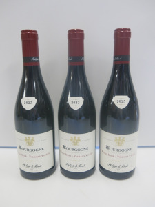 3 x Bottles of Bourgogne Pinot Noir 2023.