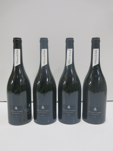 4 x Bottles of Chateau du Cedre Extra Libre Cahors Malbec, 2023.
