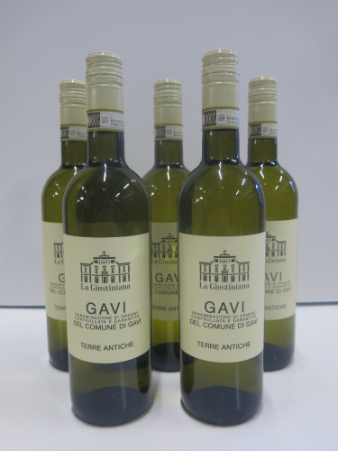 5 x Bottles of La Giustiniana Gavi Terre Antiche, 2025.