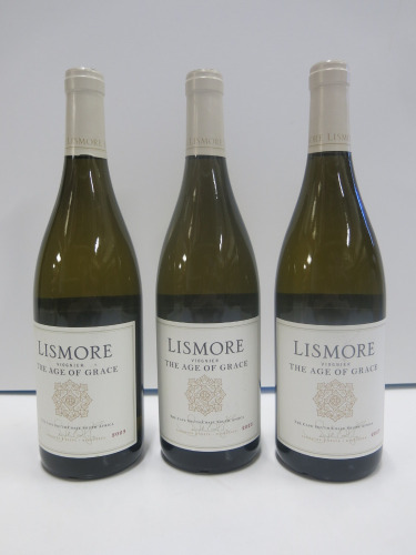 3 x Bottles of Lismore The Age of Grace Viognier, 2023.