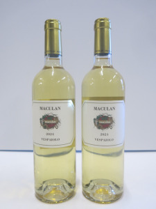 2 x Bottles of Maculan Vespiolo, 2024.