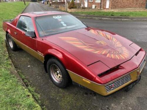 1982 - Pontiac Firebird Trans Am 5000c V8, LHD with Cherished Registration TIB 6787