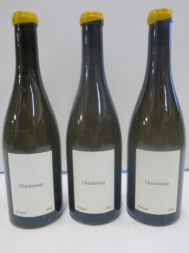 3 x Bottles of Walgate Chardonnay, 2022.
