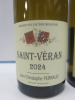 2 x Bottles of Saint-Veran Jean Christophe Perraud, 2024. - 2