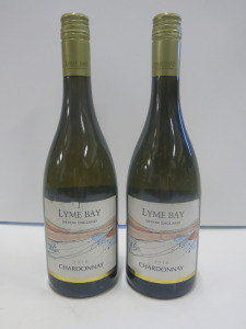 2 x Bottles of Lyme Bay Chardonnay, 2018.