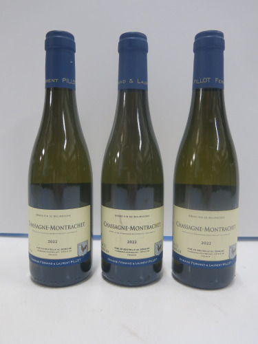 3 x 375ml Bottles of Chassagne-Montrachet Grand Vin de Bourgogne, 2022.