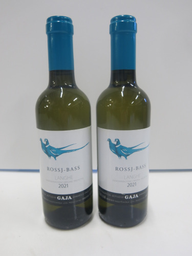 2 x 375ml Bottles of Rossj-Bass Langhe, 2021.