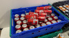 193 x Cans of Assorted Soft Drinks to Include: 50 x Coke Cola, 50 x Coke Zero, 20 x Fanta, 20 x Tango, 30 x 7 UP & 23 x Herbal Tea. Crates Not Included. - 4