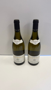 2 x Bottles of Domaine Louis Moreau Chablis White Wine, 2024, 750ml.