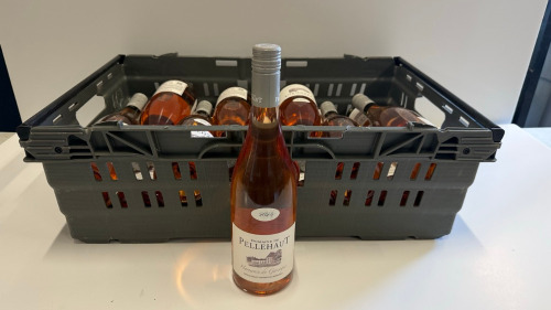 18 x Bottles of Domaine De Pellehaut Rose Wine, 2024, 750ml.